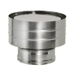 Оголовок с дефлектором, ф 115х200, AISI 439/439, 0,5мм/0,5мм, (К)